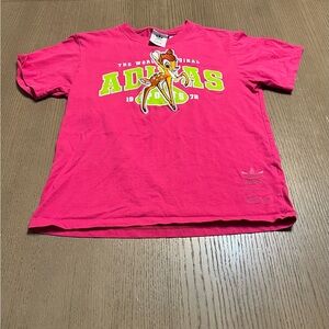 Adidas  Disney Pink Graphic T-Shirt